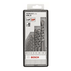 Conjunto de 7 brocas para betão Robust Line CYL-3 BOSCH