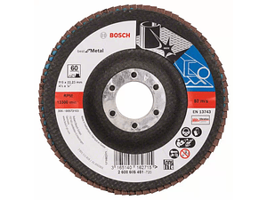 Disco lixa em lamelas 125mm X-LOCK X571 Best for Metal BOSCH (5 un.)