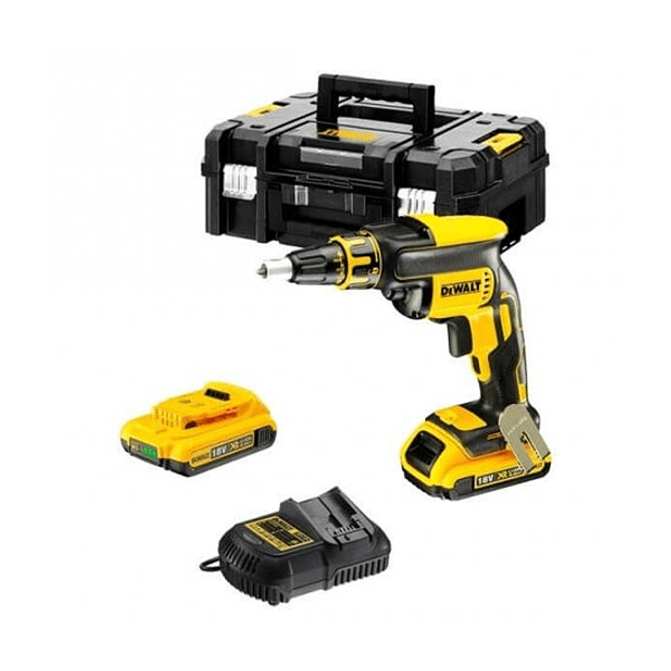 Aparafusadora pladur XR 18V Li-Ion 2,0Ah DCF620D2 DEWALT 1