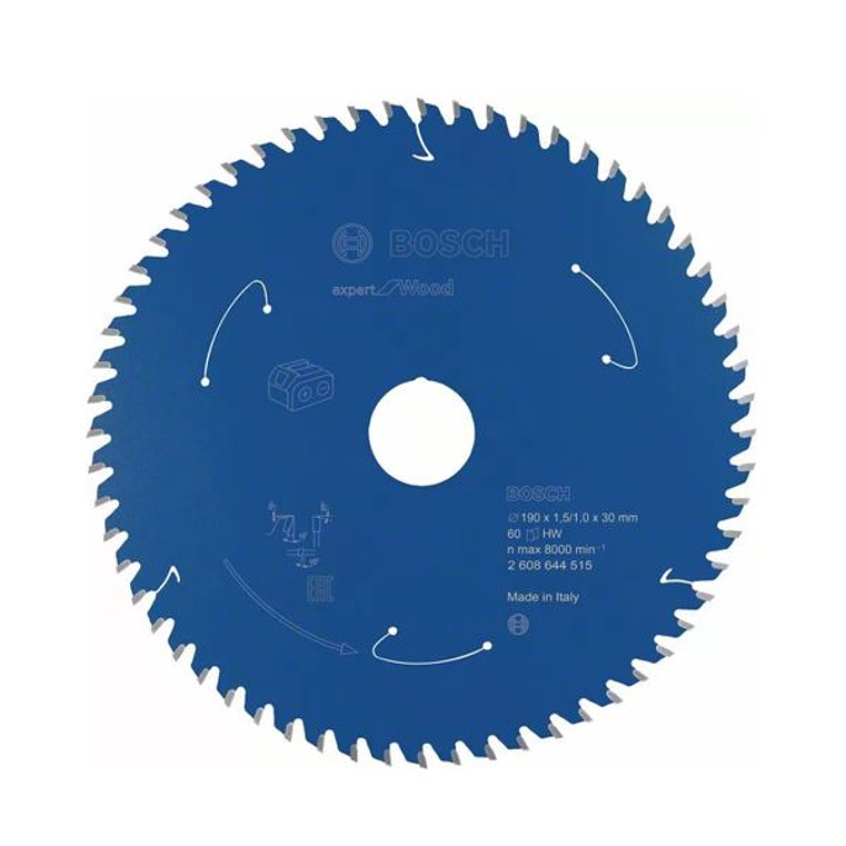 Discos de serra circular Expert for Wood para serras a bateria BOSCH 3