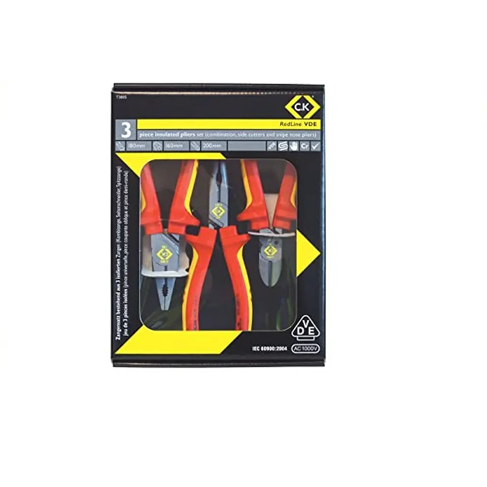 Jogo de Alicates isolados VDE CK TOOLS 2