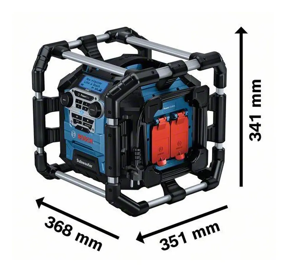 Radio a bateria com Bluetooth GPB 18V-5 SC BOSCH 2