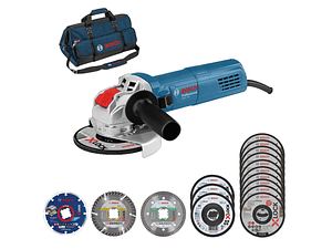 KIT Rebarbadora GWX 750-115 + Acessórios X-LOCK BOSCH