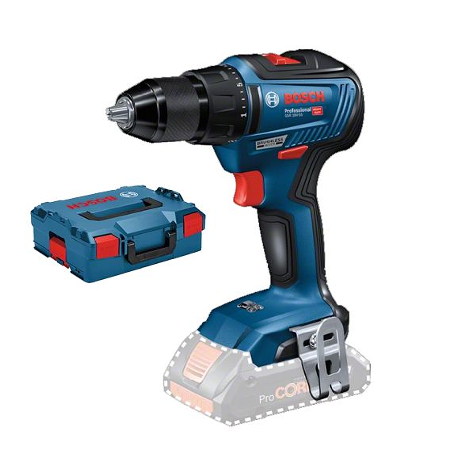 Aparafusadora berbequim 18 Volts GSR 18V-55 BOSCH 1