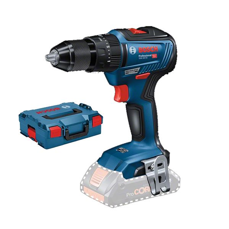 Aparafusadora Berbequim com percussão SEM ESCOVAS GSB 18V-55 BOSCH 1