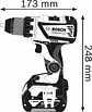 Aparafusadora Berbequim sem escovas 18V GSR 18V-60 C BOSCH - vignette 2