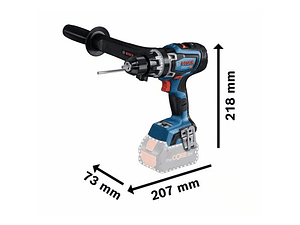 Aparafusadora/Berbequim com Percussão BITURBO GSB 18V-150 C BOSCH