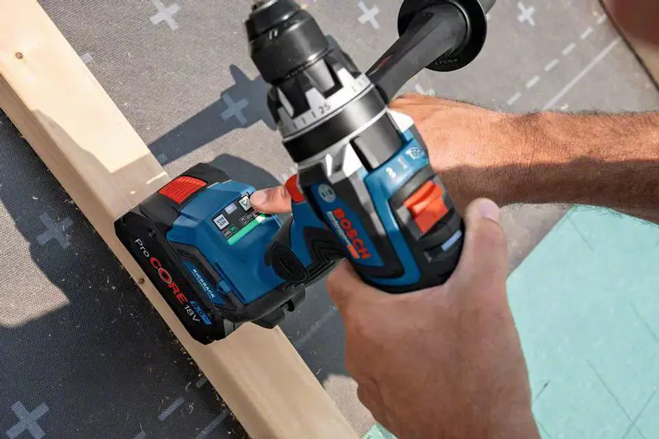 Aparafusadora/Berbequim com Percussão BITURBO GSB 18V-150 C BOSCH 6