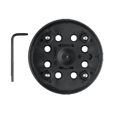 Suporte de lixa Velcro 125mm para Lixadora BOSCH