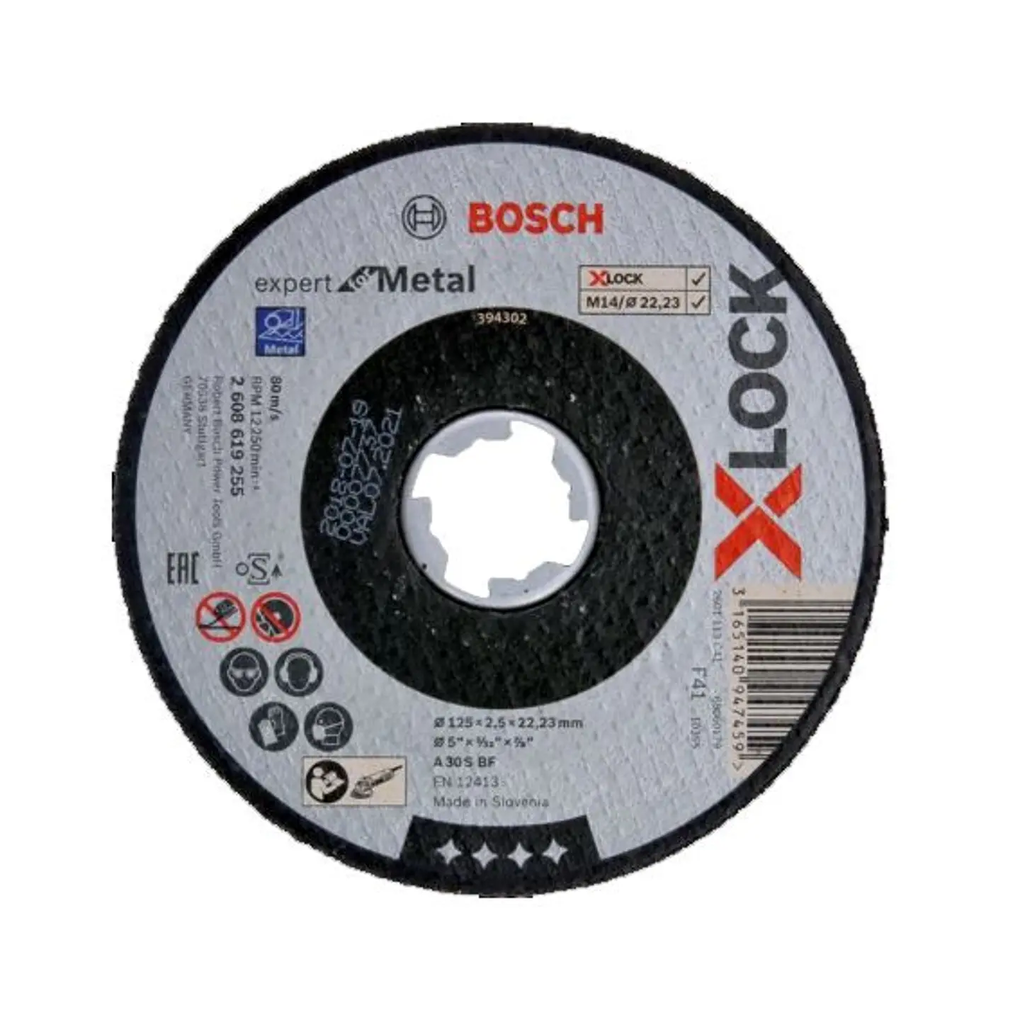 Disco de Corte 125mm X-LOCK EXPERT FOR METAL BOSCH (5 Un.) 1