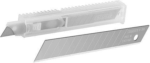 Lâminas X-ATO 9MM 0-11-300 10 Unidades STANLEY