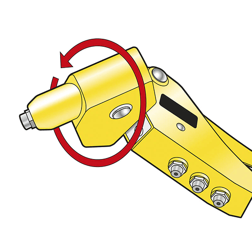  Alicate de rebitar cabeça rotativa 6-MR77 STANLEY 3