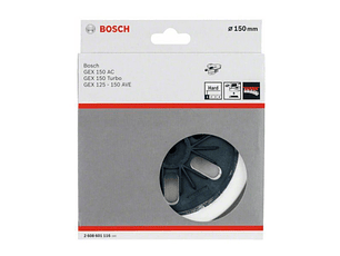 Prato para lixadoras 150mm BOSCH (6 furos)