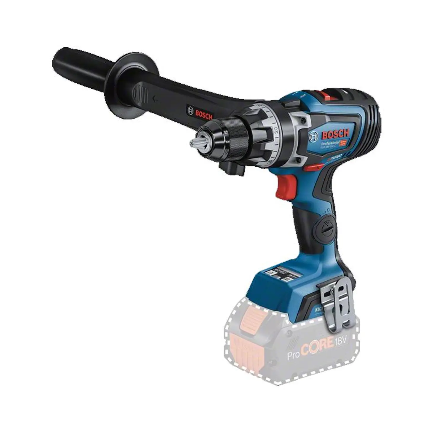 Aparafusadora/Berbequim BITURBO GSR 18V-150 C BOSCH 1