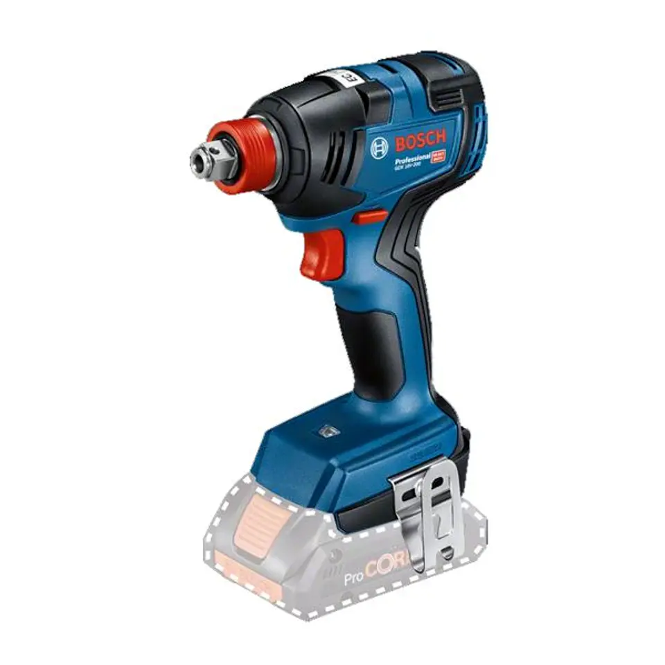 Aparafusadora de impacto GDX 18V-200 + 2 Baterias 18V 4.0Ah L-CASE BOSCH 2