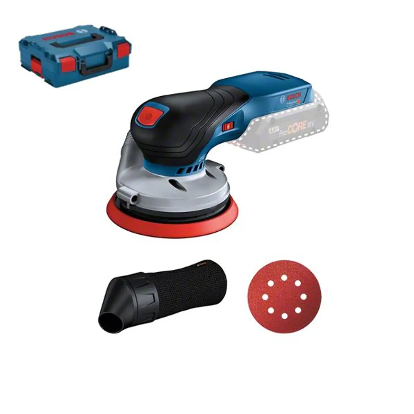Lixadora excentrica GEX 18V-125 BOSCH 1
