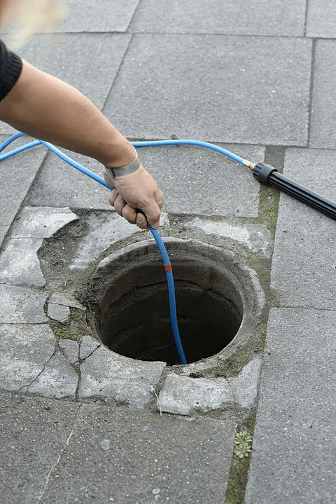 Mangueira para Limpeza de Tubos com Bocal (Sem Orificio Central) KRANZLE