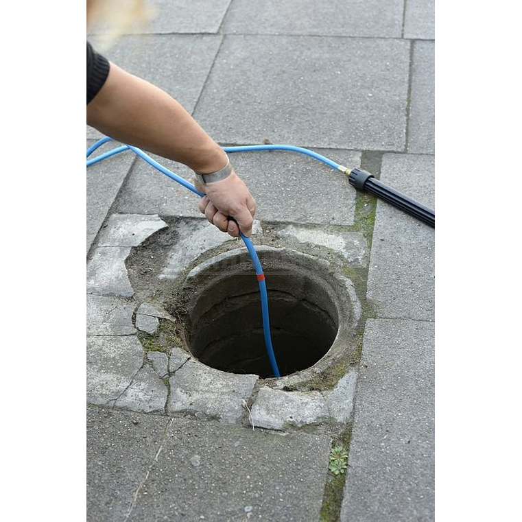 Mangueira para Limpeza de Tubos com Bocal (Sem Orificio Central) KRANZLE 2
