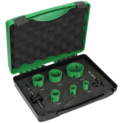 Conjunto de Serras Craneanas Bi-Metal 752171 HIKOKI (8 PCS)