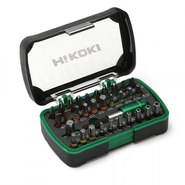 Conjunto de pontas de aparafusar HIKOKI (32 PCS)