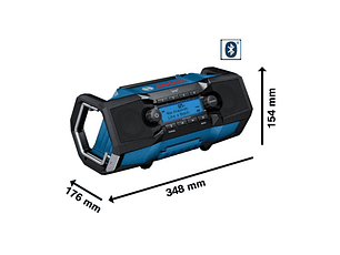 Rádio sem fio Bluetooth GPB 18V-2 C BOSCH