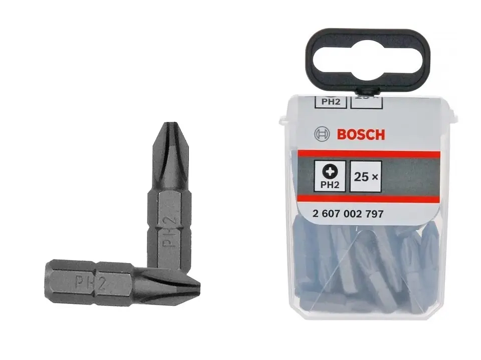 Bit´s Philips Impact PH2x25mm 25 Uni BOSCH 1