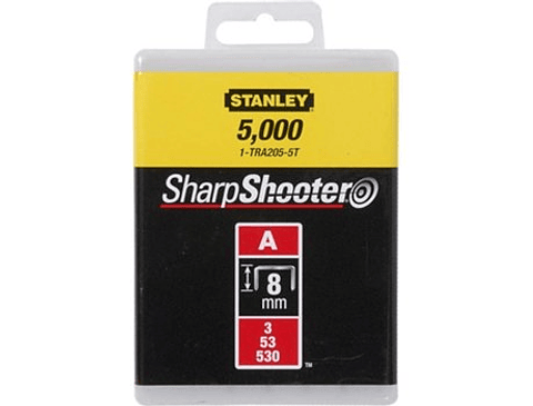 Agrafos SharpShooter TIPO A (5/53/530)  1000 Uni STANLEY