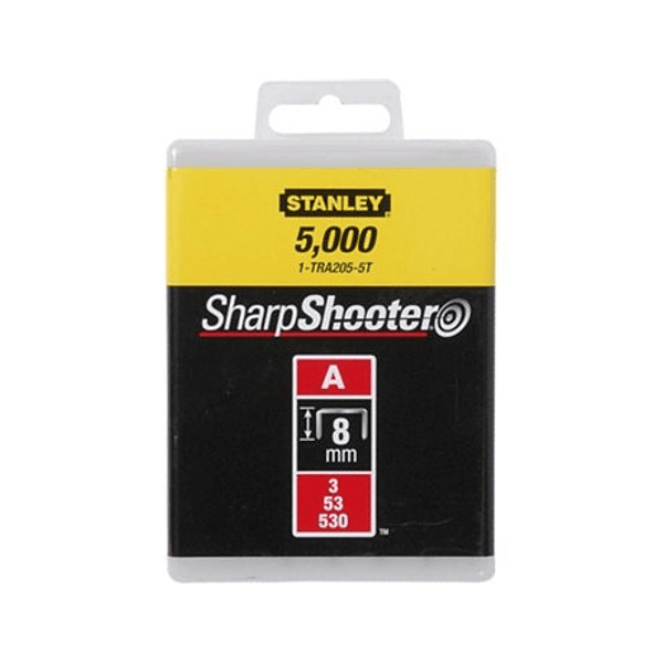 Agrafos SharpShooter TIPO A (5/53/530)  1000 Uni STANLEY