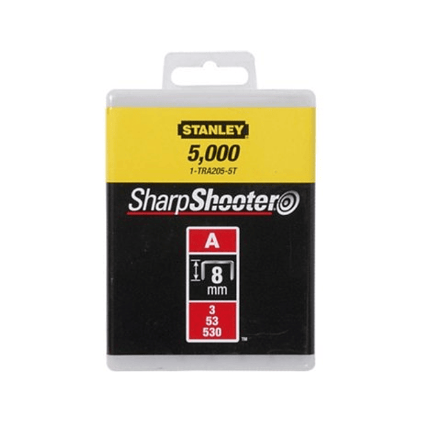 Agrafos SharpShooter TIPO A (5/53/530)  1000 Uni STANLEY 2