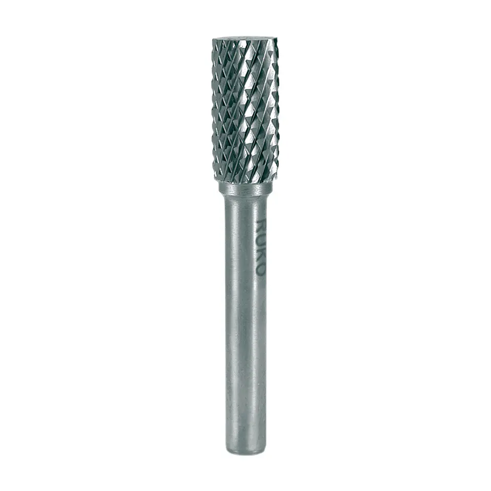 Fresa Rotativa de Carboneto de Tungsténio Tipo Cilíndrica ZYAS RUKO 1