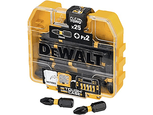 Jogo de 25 Bits PZ2 x 25 mm  DT70556T FLEXTORQ DEWALT