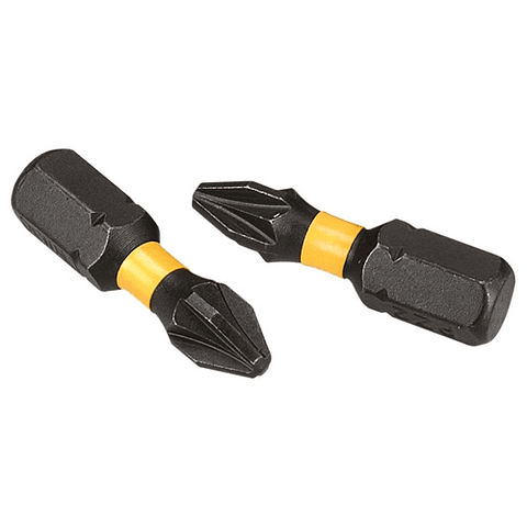 Jogo de 25 Bits PZ2 x 25 mm  DT70556T FLEXTORQ DEWALT
