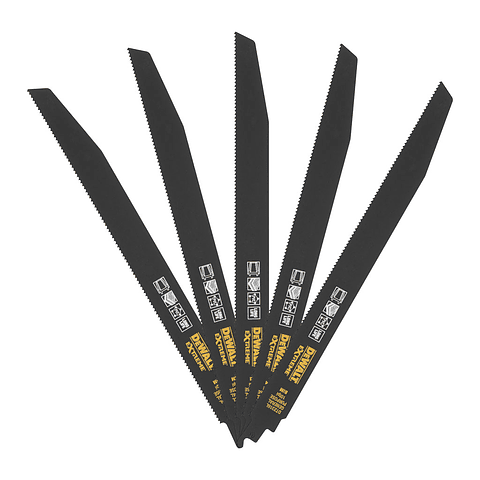 Lâminas de Serra Sabre 305mm Bi-Metal Extreme DT2316L DEWALT (5 Un)