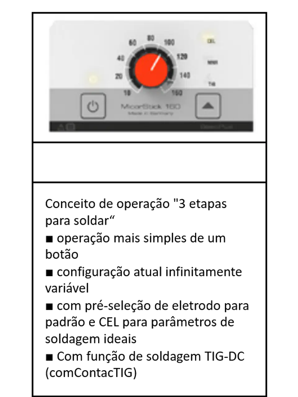 Inverter 160 Amp MICORSTICK 160 BASIC PLUS LORCH 2