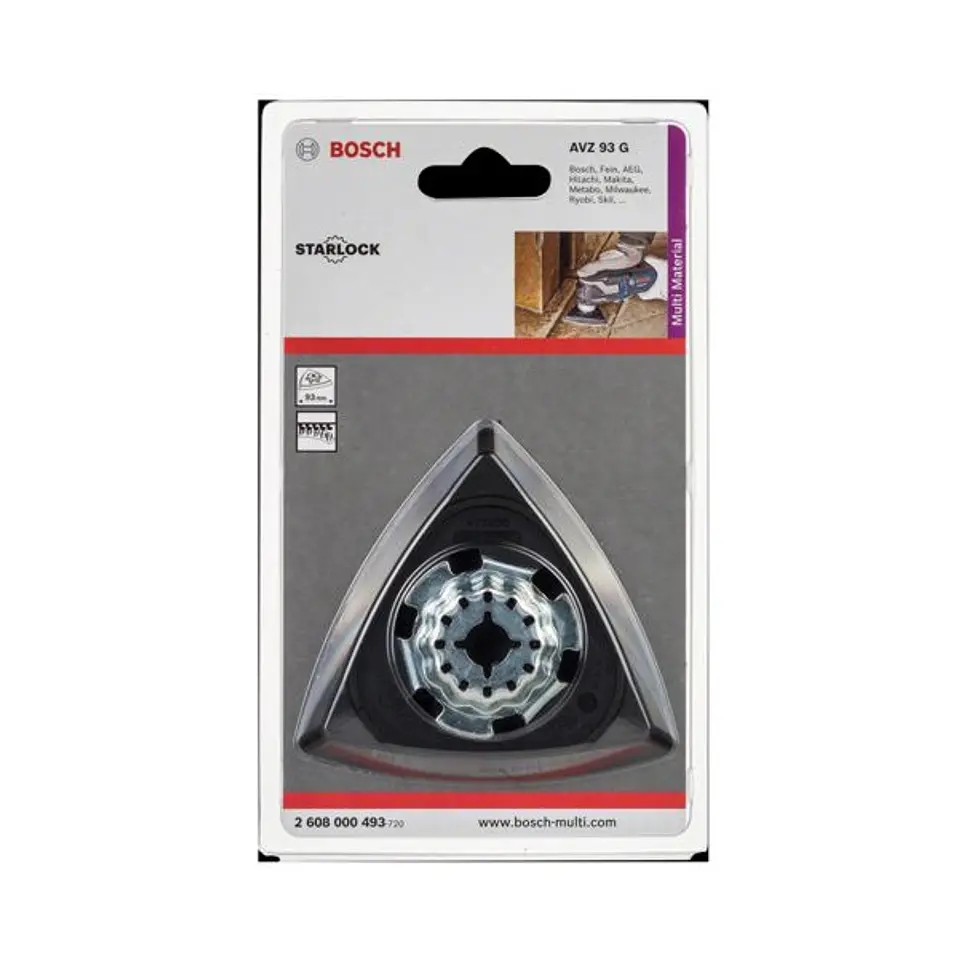 Placa para lixar AVZ 93 G para Multiferramentas BOSCH 2