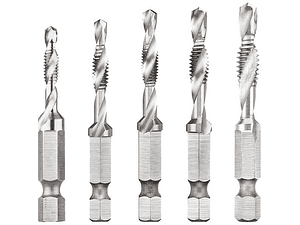 Conjunto Brocas Roscadoras de M4 a M10 DT50060 EXTREME DEWALT