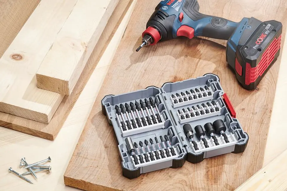 Conjunto 8 pontas de aparafusar impacto PZ2x50mm BOSCH 2