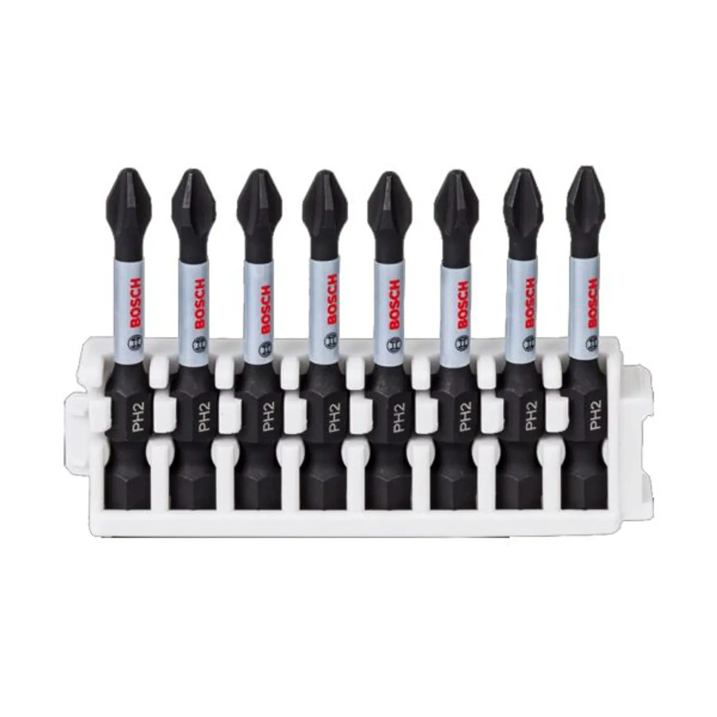 Conjunto 8 pontas de aparafusar impacto PH2x50mm BOSCH 1