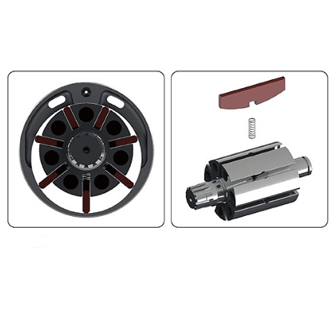 Chave de impacto Pneumática Veio Longo 1" 2983 Nm TOPTUL