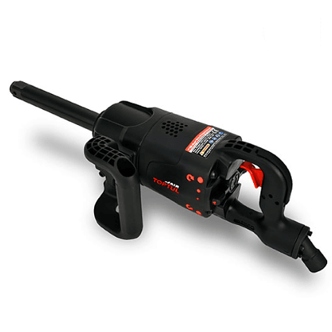 Chave de impacto Pneumática Veio Longo 1" 2983 Nm TOPTUL