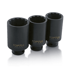 Chave de Caixa 1/2" para Porca de Cubos de roda TOPTUL