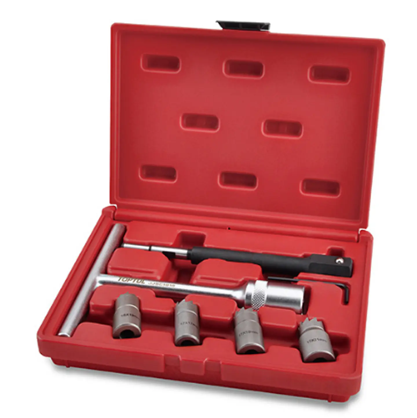 Kit de Fresas de Descarbonização de Injetores TOPTUL 1