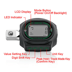 Adaptador digital Torque TOPTUL