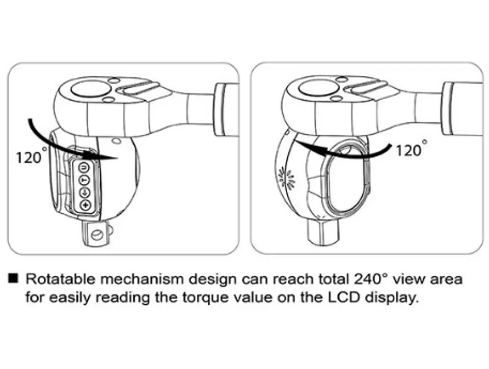 Adaptador digital Torque TOPTUL 3