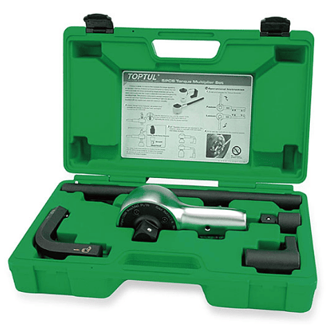 Jogo de Roquete Desmultiplicador 5 Peças TOPTUL