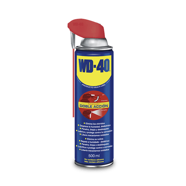 Spray Multiusos Dupla Ação 340343 de 500 ml WD-40 1