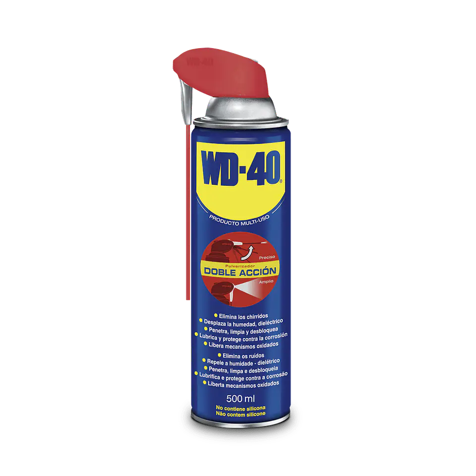 Spray Multiusos Dupla Ação 340343 de 500 ml WD-40 1