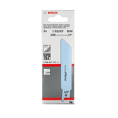 Lamina de Serra Sabre S 522 EF Flexible for Metal BOSCH (2 un.)