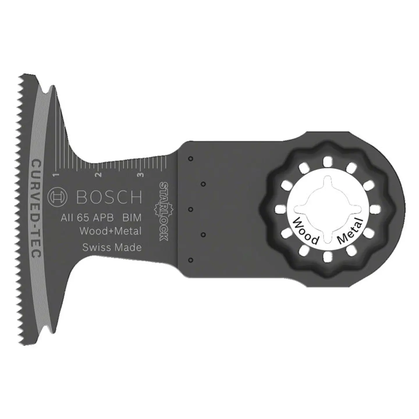 Lâmina de serra de imersão BIM AII 65 APB Madeira e Metal para multiferramentas BOSCH 1