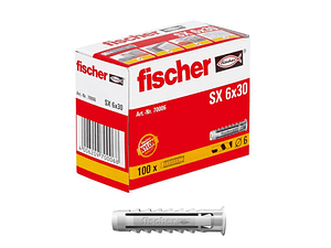 Buchas de expansão Nylon SX FISCHER (caixa)